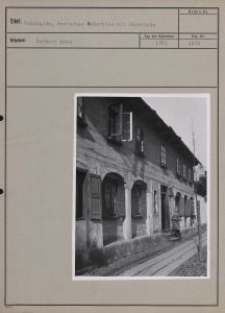 Pabianice : deutsches Weberhaus mit Umgebinde