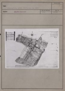 Alexandrow : alter Stadtplan von 1821