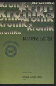 Kronika Miasta Łodzi. 1996 z. 2