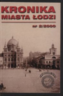 Kronika Miasta Łodzi. 2000 nr 2