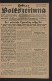 Lodzer Volkszeitung. 1928-08-06 Jg 6 Nr 217