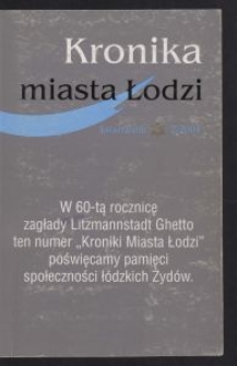 Kronika Miasta Łodzi : kwartalnik. 2004 [nr] 2