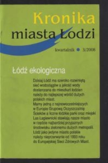 Kronika Miasta Łodzi : kwartalnik. 2008 [nr] 3