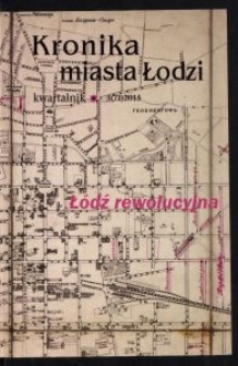Kronika Miasta Łodzi : kwartalnik. 2015 [nr] 3 (71)