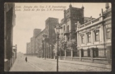 Łódź. Fabryka Akc. Tow. I. K. Poznańskiego = Lodz. Fabrik der Act. Ges. I. K. Poznanski