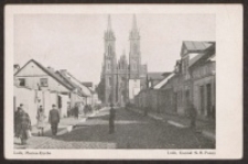 Lodz, Marien-Kirche = Łódź, Kościół N. M. Panny [Dokument ikonograficzny]