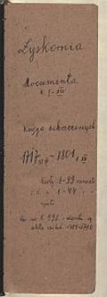[Akta Urzędnika Stanu Cywilnego parafii w Łyskornii] : Księga urodzeń, metryk chrztu i zaślubin parafii Łyskornia : Cz. 1
