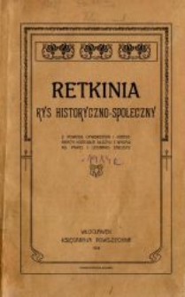 Retkinia : rys historyczno-społeczny