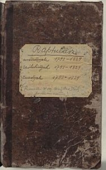 [Akta Urzędnika Stanu Cywilnego parafii Zduńska Wola] 1793-1824