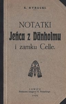 Notatki jeńca z Dänholmu i zamku Celle