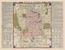 Plan' g. Lodzi : Plan m. Łodzi = Plan v. Lodz / grafičeskoe zavedenie S. Terakovkij.