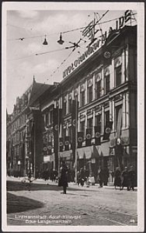 Litzmannstadt, Adolf-Hitlerstr. Ecke Langemarckstr.