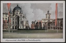 Litzmannstadt, Adolf Hitler a. Deutschlandplatz