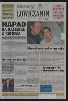 Nowy Łowiczanin : tygodnik Ziemi Łowickiej. 2000-01-06 R. 11 nr 1