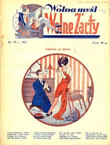Wolna Myśl Wolne Żarty. 1931 [R. 13] nr 19