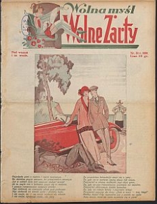 Wolna Myśl Wolne Żarty. 1931 [R. 13] nr 31