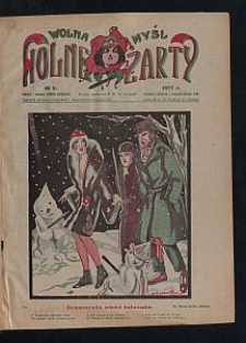 Wolna Myśl Wolne Żarty : tygodnik artystyczno-literacki i satyryczno-humorystyczny. 1927 [R. 9] no 2