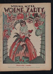 Wolna Myśl Wolne Żarty. [1927 R. 9] nr 8