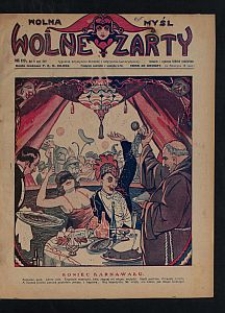 Wolna Myśl Wolne Żarty : tygodnik artystyczno-literacki i satyryczno-humorystyczny. 1927 R. 9 no 10