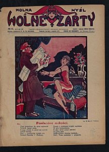 Wolna Myśl Wolne Żarty : tygodnik artystyczno-literacki i satyryczno-humorystyczny. 1927 R. 9 no 11