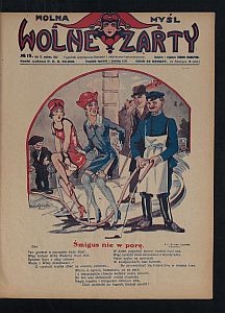 Wolna Myśl Wolne Żarty : tygodnik artystyczno-literacki i satyryczno-humorystyczny. 1927 R. 9 no 19