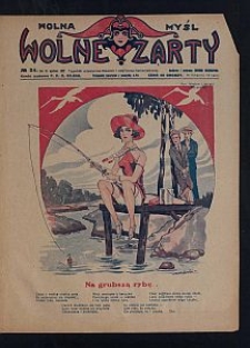 Wolna Myśl Wolne Żarty : tygodnik artystyczno-literacki i satyryczno-humorystyczny. 1927 R. 9 no 24