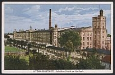 Litzmannstadt, Scheiblers Fabrik am Quellpark