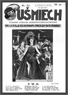 Uśmiech : tygodnik literacki, humorystyczno - satyryczny. 1929-05-23 [R. 3] nr 22