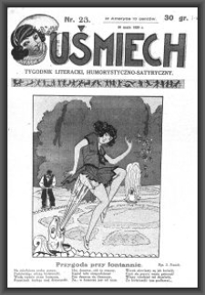 Uśmiech : tygodnik literacki, humorystyczno - satyryczny. 1929-05-30 [R. 3] nr 23