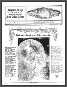 Neujahrs-Beilage zur No 587 des Handels- und Industrieblatts "Neue Lodzer Zeitung". [1907-01-01 Jg 6] No 1