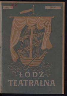 Łódź Teatralna. 1946/[19]47 [R. 1] nr 8