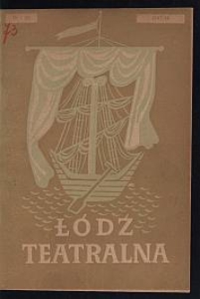 Łódź Teatralna. 1947/[19]48 R. 2 nr 1