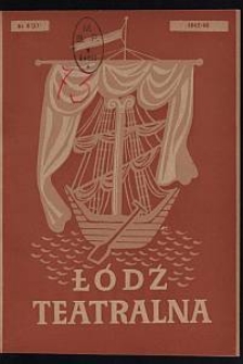 Łódź Teatralna. 1947/[19]48 R. 2 nr 9
