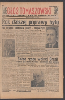 Głos Tomaszowski : pismo Polskiej Partii Robotniczej. 1948-01-02 R. 4 nr 2