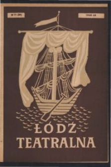 Łódź Teatralna. 1948/[19]49 R. 3 nr 11