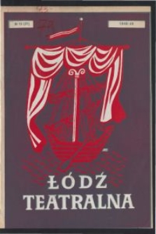Łódź Teatralna. 1948/[19]49 R. 3 nr 13