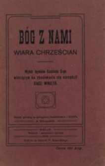 Bóg z nami : wiara chrześcian : wybór hymnów Kościoła Ś-go wierzącym ku zbudowaniu się. Cz. 2 / narządził Winkler