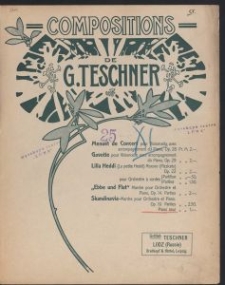 Skandinavia-Marsch = Skandinavia-Marche pour Orchestre et Piano / [Mus.] G. Teschner, Op. 19.