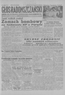 Głos Radomszczański : organ WK i ŁK Polskiej Zjednoczonej Partii Robotniczej. 1949-12-31 R. 2 (5) nr 358