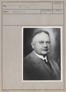 Dr. Alfred Biedermann, Litzmannstadt