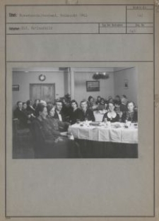 Kameradschaftsabend, Weihnacht 1942