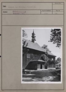 Laznow bei Rokaciny [sic!] : Holzkirche