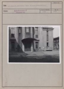 Litzmannst. : Deutsches Haus (Männergesangverein)