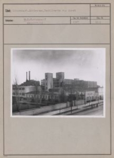 Litzmannst. : Erzhausen, Textilwerke von Horak