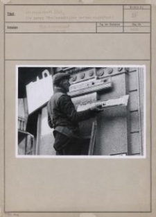 Litzmannstadt 1939 : die neuen Straßenschilder werden angebracht
