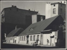 Litzmannstadt : Holzhäuser i. d. Horst-Wessel-Str.