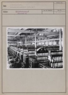 Litzmannstadt : Spinnmaschinensaal (Drossel) / [fot. Włodzimierz Pfeiffer]