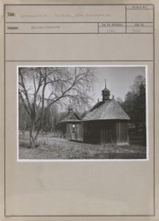 Litzmannstadt : Waldborn, alte Holzkapellen