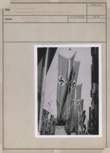 Litzmannstadt, Fahnenschmuck zum Tag der Freiheit 1939