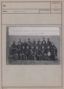 Lodzer Bürgerschützengilge [sic!] um das Jahr 1836